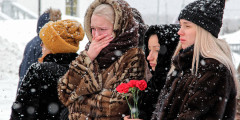 Акция в память о погибших в Кемерово прошла и в Магадане
