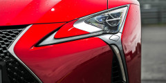 Lexus LC500 против Nissan GT-R - внешка LC500