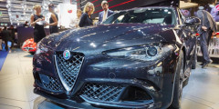 Alfa Romeo привезла во Франкфурт топовую версию Giulia . Фотослайдер 0