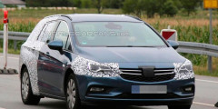 Новая Opel Astra в кузове универсал впервые замечена на тестах. Фотослайдер 0