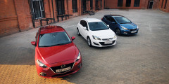 Wow-класс: Astra и cee'd против Mazda3. Фотослайдер 0