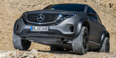 Mercedes подготовил кроссовер EQC к тяжелому бездорожью