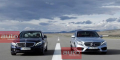 Внешность нового Mercedes-Benz C-Class раскрыли до премьеры. Фотослайдер 0