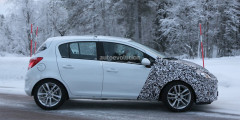Обновленная Opel Corsa получит оптику в стиле Adam . Фотослайдер 0