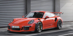 Porsche привезла в Женеву «заряженный» 911 GT3 . Фотослайдер 0