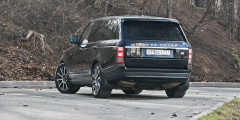 Тест BMW X5, Range Rover и Audi A7 - внешка Range