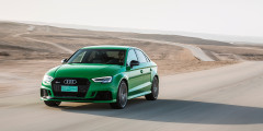 Тест-драйв Audi RS 3 - Зеленый