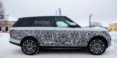 Обновленный внедорожник Range Rover Sport замечен на зимних тестах. Фотослайдер 0