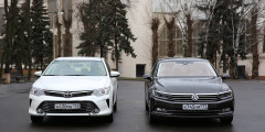 Закон больших чисел. Volkswagen Passat против Toyota Camry. Фотослайдер 6