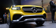 Mercedes рассекретил концепт кроссовера GLC Coupe. Фотослайдер 0