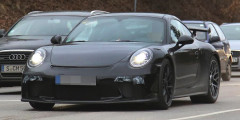 Porsche представит обновленный  911 GT3  на автосалоне в Женеве. Фотослайдер 0