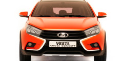 Серийное производство вседорожной Lada Vesta начнется в сентябре 2016 года. Фотослайдер 0