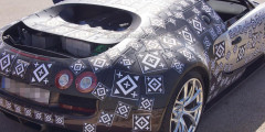 Преемник Bugatti Veyron замечен на тестах . Фотослайдер 0