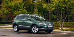 Перемена слагаемых. Тест-драйв Geely Coolray и Skoda Karoq - Skoda Внешка