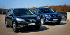 Лучшее - враг кроссовера: Honda CR-V и Toyota RAV4. Фотослайдер 1