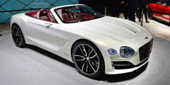 Bentley EXP 12 Speed 6e

Родстер EXP 12 Speed 6e &ndash; это дальнейшее развитие идеи концепта купе EXP 10, представленного в Женеве два года назад. Но если та машина была гибридной, то теперь компания предлагает электрическую силовую установку. Пока известно лишь, что машина получила два мотора &ndash; по одному на каждую ось. Запас хода родстера составляет около 500 километров.
