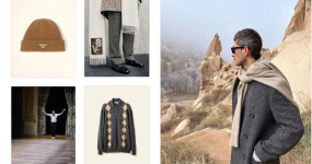 Шапка Prada; Лукбук Bottega Veneta Resort 2025; Кадр из фильма &laquo;Дрис Ван Нотен&raquo;; Кашемировый джемпер Miu Miu; Михаил Андрухович