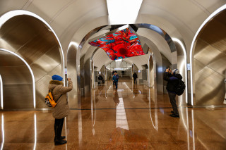 Как выглядят станции нового кольца московского метро. Фоторепортаж