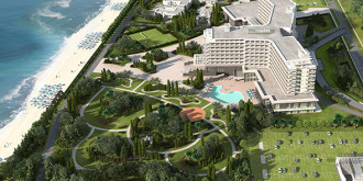 Фото: Radisson Blu Paradise Resort & Spa с высоты птичьего полета