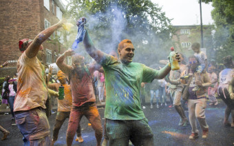 Карнавал на улицах лондонского района Ноттинг-Хилл, 2016 год