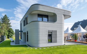 <p>Дом в Германии, возведенный с помощью 3D-печати</p>