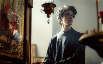 <p>Кадр со съемок сериала &laquo;Монастырь&raquo;</p>