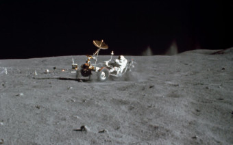 <p>Ровер NASA на Луне, 1972 г.</p>