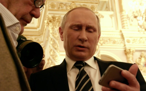 Оливер Стоун и Владимир Путин



