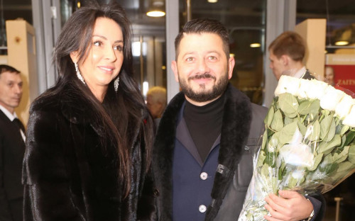 Михаил Галустян&nbsp;с женой&nbsp;Викторией
