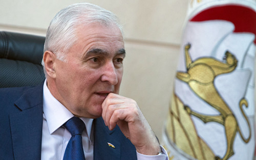 Президент Южной Осетии Леонид Тибилов