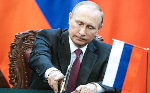 Президент России Владимир Путин


