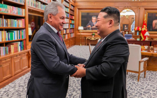 Ким Чен Ын встретился в Пхеньяне с Сергеем Шойгу, 5 июня 2025 года