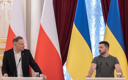 Анджей Дуда и Владимир&nbsp;Зеленский