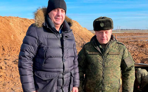 Александр Богомаз (слева) и Олег&nbsp;Салюков