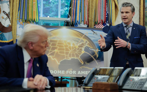 Дональд Трамп и Пит Хегсет