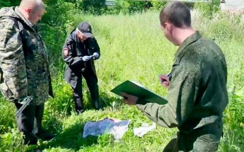 Следователи СКР на месте преступления