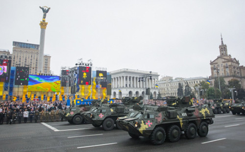 Парад в&nbsp;честь 25-й годовщины независимости Украины
