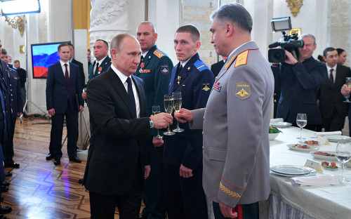 Владимир Путин и Александр Матовников






