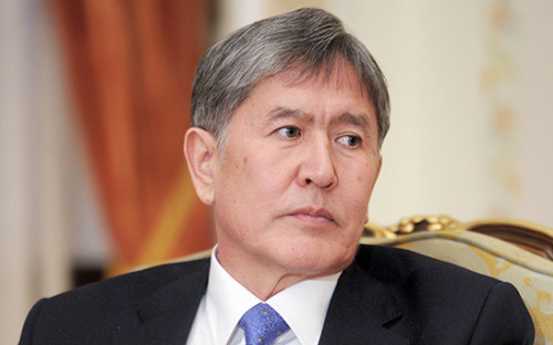 Президент Киргизии Алмазбек Атамбаев


