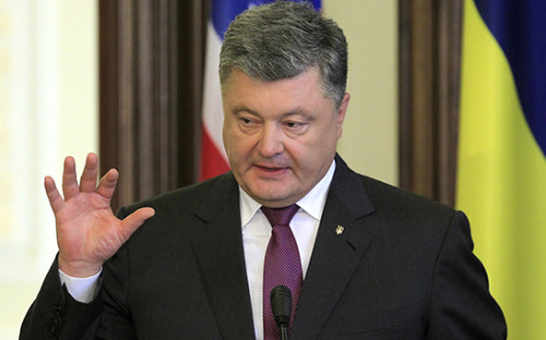 Президент Украины Петр Порошенко


