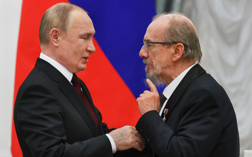 Владимир Путин и Виктор Захарченко
