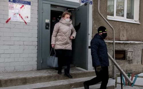 Задержание Наталии Ледяевой