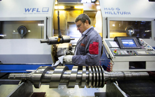 Производство насосной системы Hyperloop
