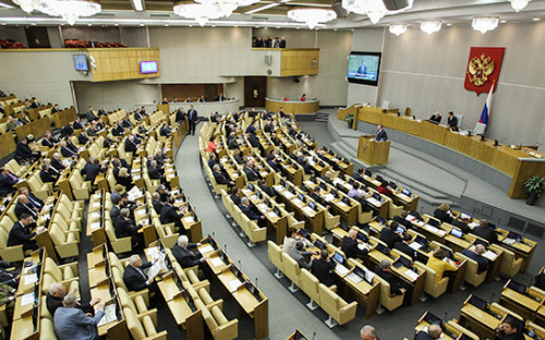 Заседание Госдумы РФ