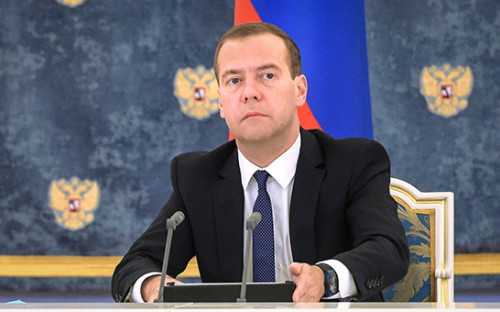 Председатель правительства РФ Дмитрий Медведев