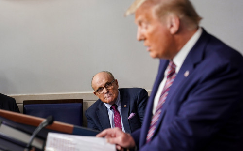 Руди Джулиани и Дональд Трамп