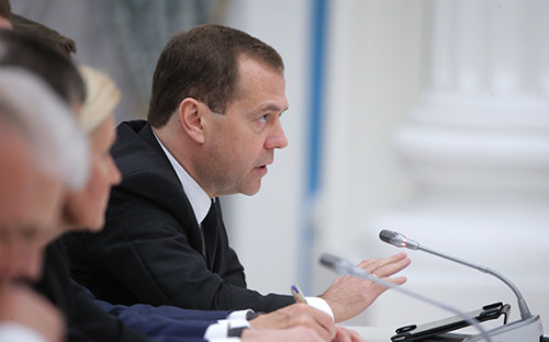 Премьер-министр РФ Дмитрий Медведев


