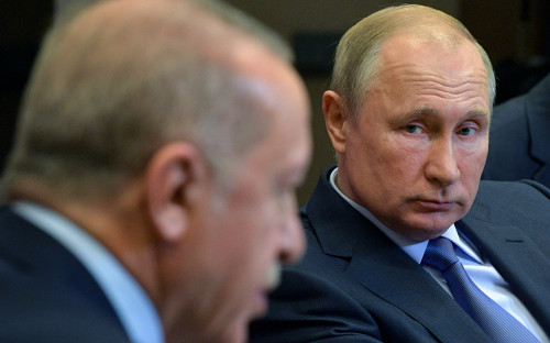 Владимир Путин (справа) и&nbsp;Реджеп&nbsp;Тайип&nbsp;Эрдоган