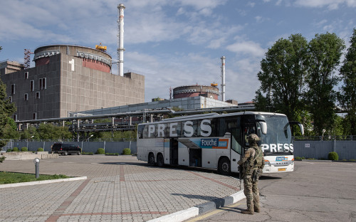 Запорожская АЭС в Энергодаре