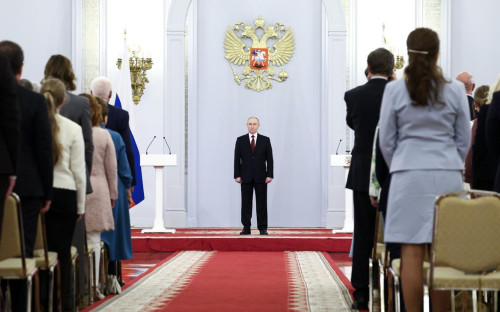 Владимир Путин на церемонии вручения Государственных премий Российской Федерации